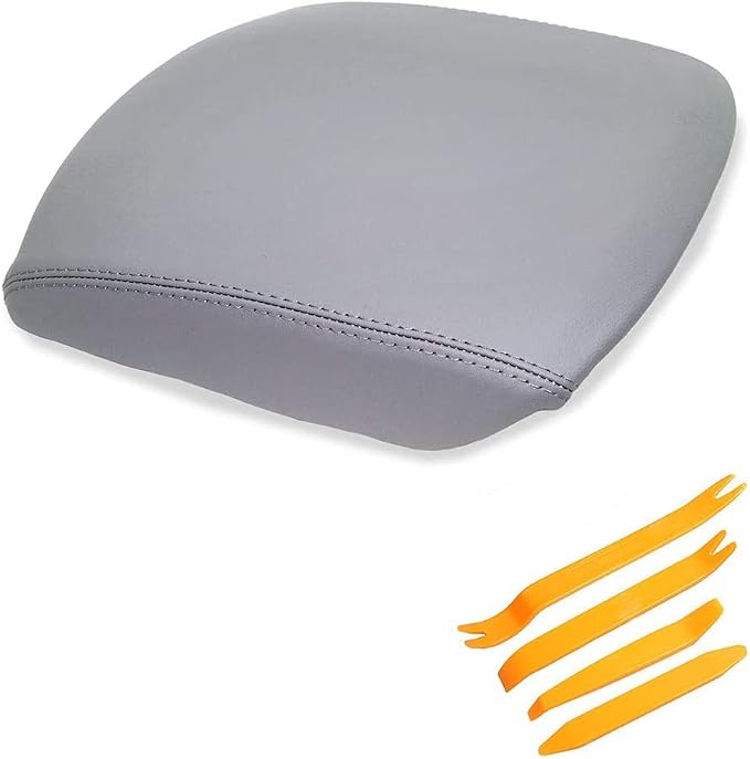 Leather Console Lid Armrest Cover Fits by Kohnkdllc
