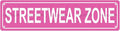 STREETWEAR ZONE Space Metal Tin Street Sign Bar Cafe Garage Cave Home Room Wall by Unknown