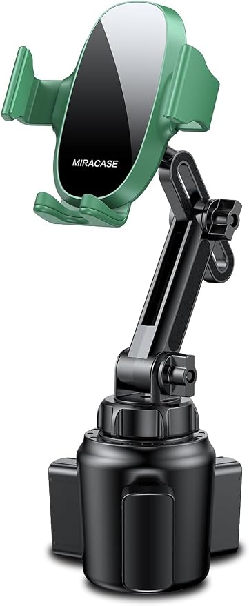 Miracase Cup Phone Holder for Car, Adjustable Long Neck Car Cup Holder Phone by Miracase