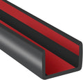 Rubber Edge Trim, Flexible Self-Adhesive U Shaped Peel and Stick Edge Banding by YANRUIPRO