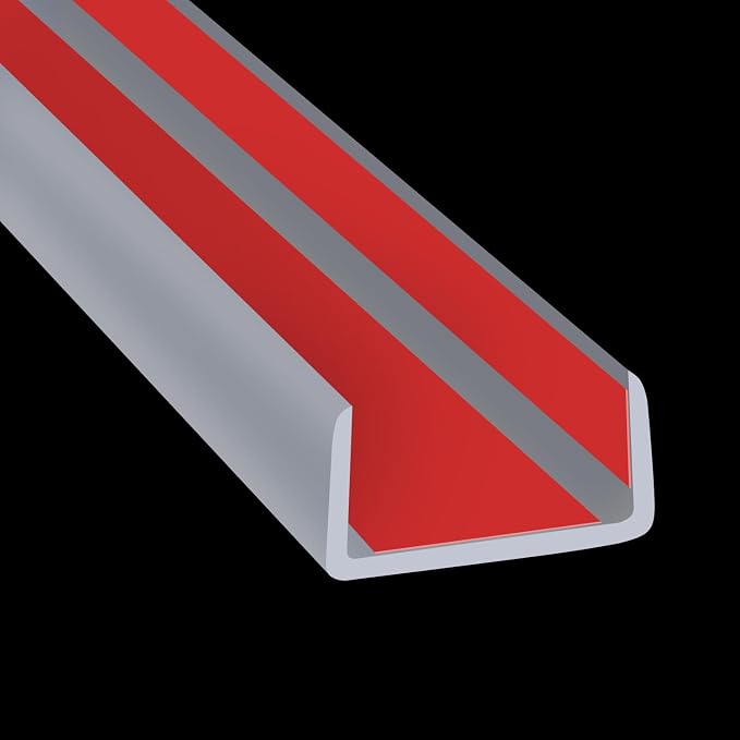 Rubber Edge Trim, Flexible Self Adhesive U Shaped Peel and Stick Edge Banding by YANRUIPRO