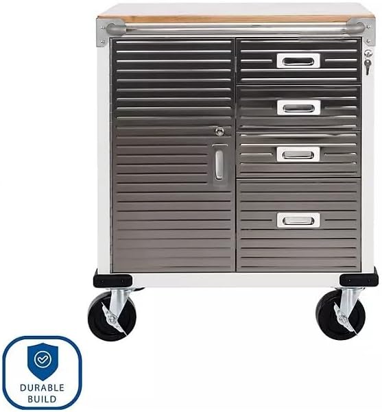 Heavy Duty Rolling Storage Cabinet - Image 5