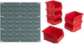 Akro-Mils 30618 Heavy Duty Wall Mount Garage Storage Steel Louvered Panel | by Akro-Mils