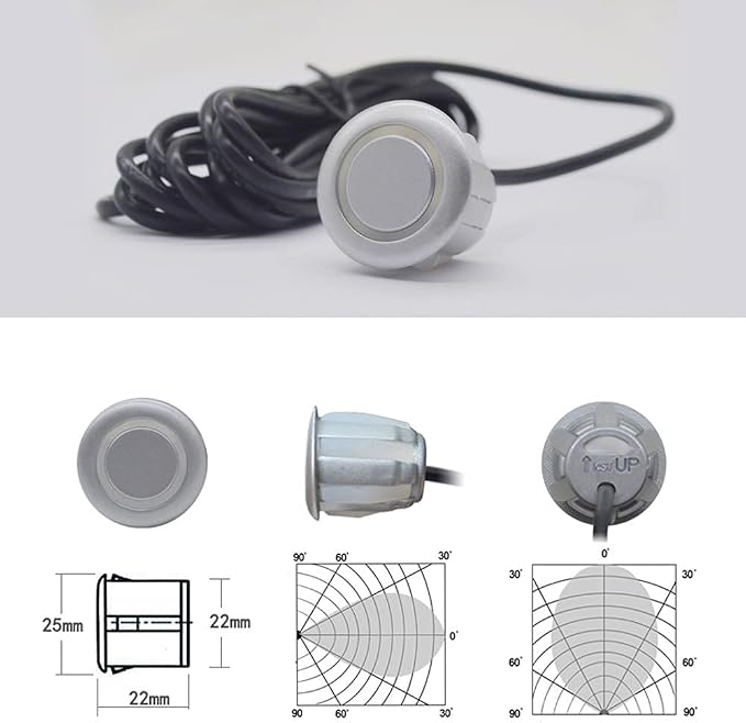 Car Parking Sensors Kit Reverse Parktronic System Auto Electronics Vehicle - Image 7