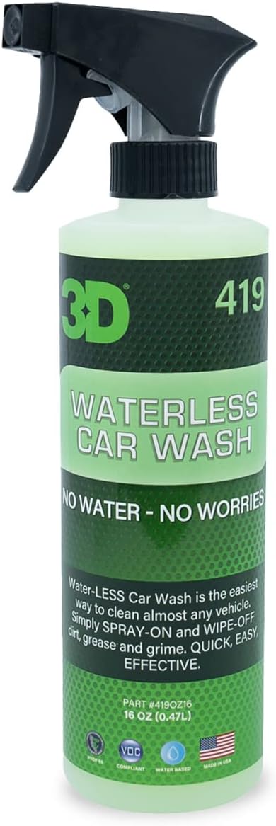 3D Waterless Car Wash by 3DCarCare