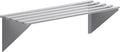 AmGood 18 in. x 48 in. NSF Stainless Steel Tubular Wall Shelf | Heavy-Duty by AmGood
