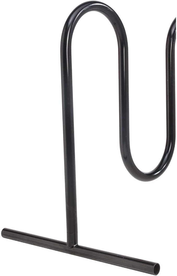 Global Industrial 94" L Wave Bike Rack, Free Standing, 9-Bike Capacity - Image 3