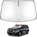 T TGBROS Windshield Sun Shade Custom Fit by TTGBROS