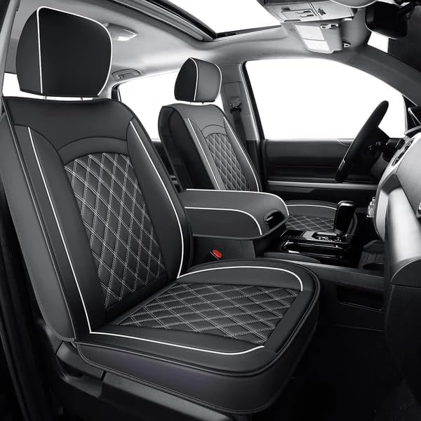 LUCKYMAN CLUB F150 Faux Leather Seat Covers Fit by LUCKYMANCLUB