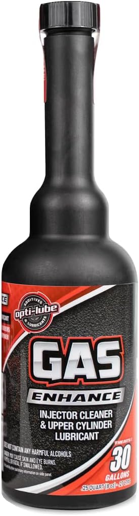 Opti-Lube Gas Enhance Fuel ADDITIVE: 8OZ Long Neck Bottles - Image 6