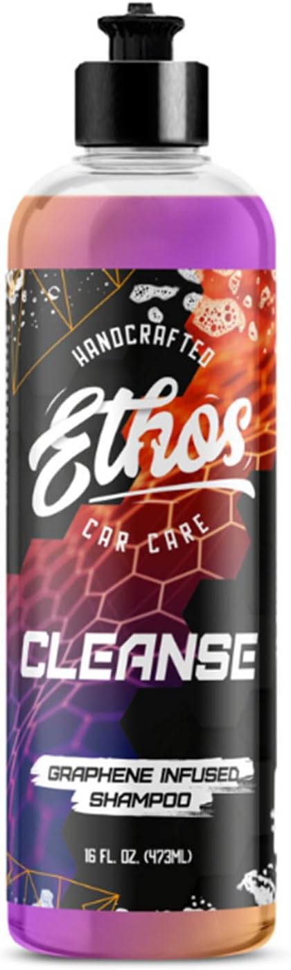 Ethos Cleanse - Graphene Ceramic Coating Infused Car Wash Soap Ultra Slick by EthosHandcraftedCarCare