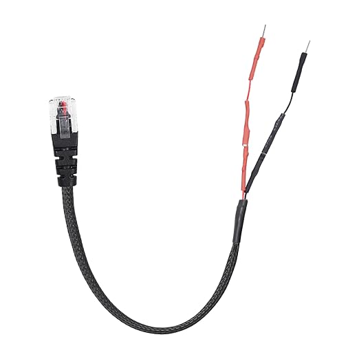 1PC RJ11 Replacement Mirror Wire Power Cord by Sousery