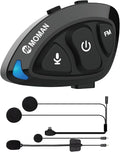 Moman Motorcycle Helmet Headset, RS-S Motorbike Helmet Speaker and Mic by Moman