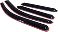 in Channel Window Deflector Sun/Rain/Wind Guards Smoke Window Visors 4Pc Set by HS+Power