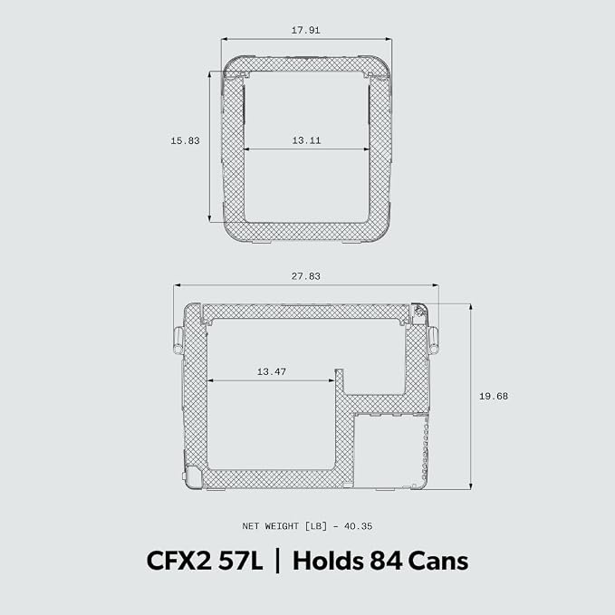Dometic CFX2 57-Liter Portable Refrigerator and Freezer, Powered by AC/DC - Image 2