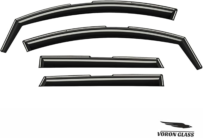 Voron Glass in-Channel Extra Durable Rain Guards - Image 7