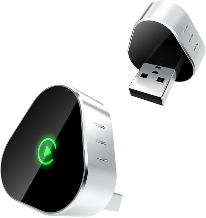 Wireless CarPlay Adapter for iPhone, Mini USB Design Apple CarPlay Adapter by Gooinng