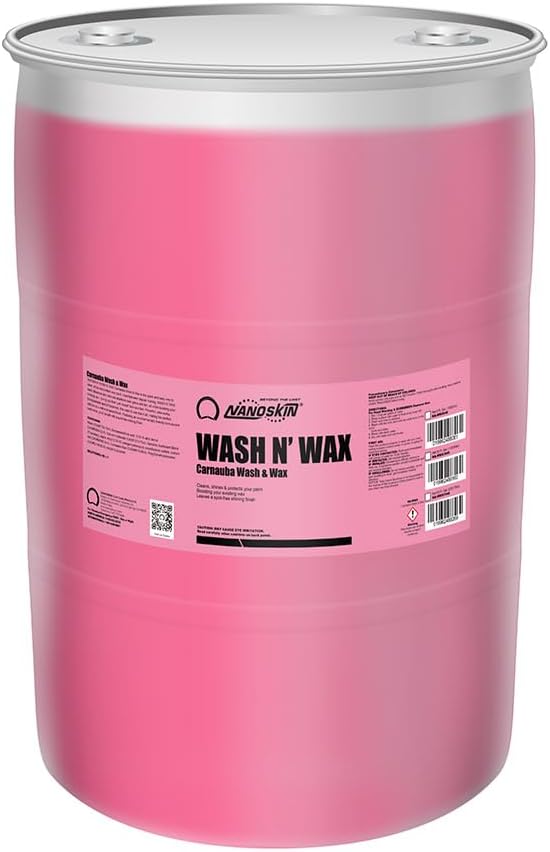 Nanoskin WASH N' WAX with Carnauba 30 gallons by Nanoskin