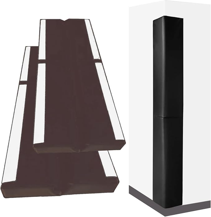 2pcs 6ft Tall Wall Corner Guards Protectors, Heavy Duty 2" Thick Padding by HOME
