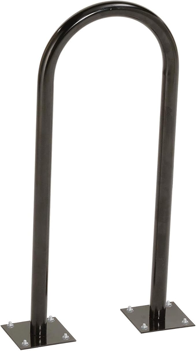 Global Industrial U-Rack Bike Rack, Flange Mount, 2-Bike Capacity, Steel by GlobalIndustrial