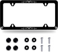 Butterfly Hibiscus License Plate Frame License Plate Stainless Steel Parts by GORSNKYE