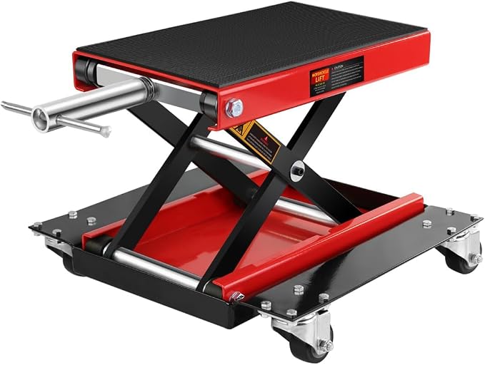 1100LBS Motorcycle Scissor Lift Jack by ChicMuse