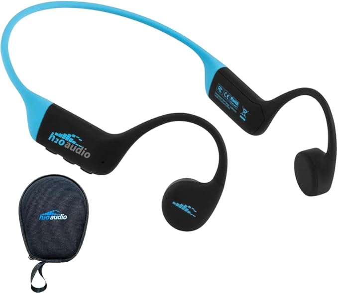 H2O Audio TRI 2 Multisport Waterproof Bone Conduction Open Ear Headphones by H20Audio