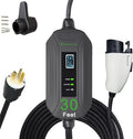 PRIMECOM Level 2 EV Charger 220/240V, 30ft & 50ft, Portable EVSE Electric by PRIMECOMTECH