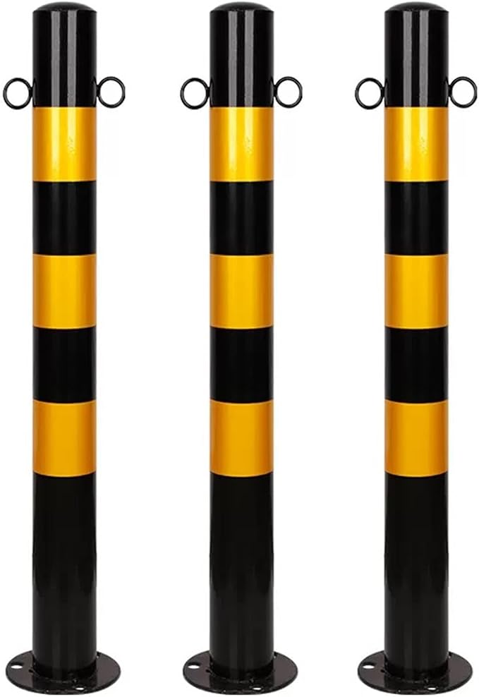 Safety Barrier Bollard for Driveways, Parking Bollard for Warehouse, Traffic by Unknown
