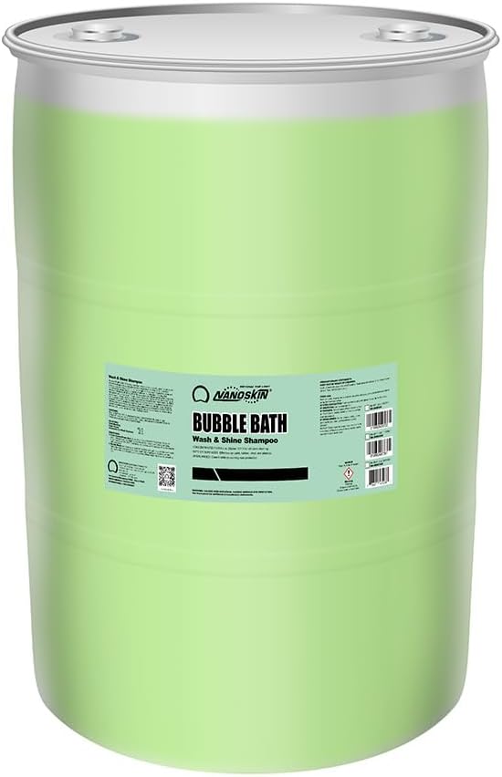 Nanoskin BUBBLE BATH Foaming Car Wash Shampoo 55 Gallons by Nanoskin