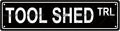 TOOL SHED TRL Space Metal Tin Street Sign Bar Cafe Garage Cave Home Room Wall by Unknown