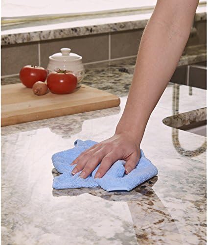 Unger 12” x 12” Microfiber Cloth Variety Set, 3 Pack, All-Purpose Cleaning - Image 2