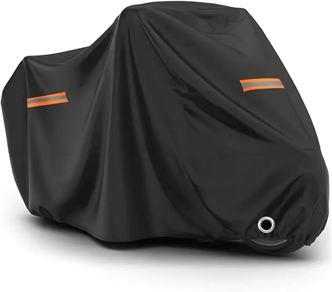 Motorcycle Cover, 210D Oxford Cloth, by Unknown