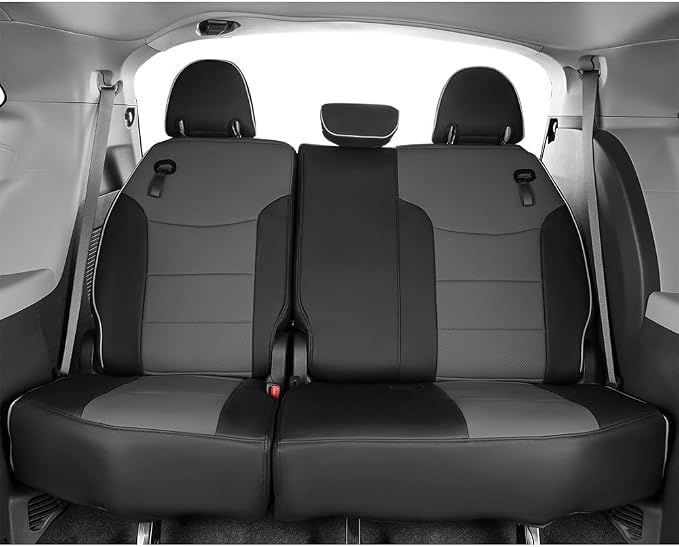 EKR Sienna Seat Covers for 2021-2025 Toyota Sienna XLE, 7 Seats, 2nd Row - Image 6