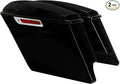 XFMT 5 Inch Stretched Extended Saddlebags W/5"x7" Speaker Grill by XFMT