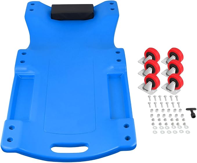 DNA MOTORING 36" L X 17" W x 4.25" H Vehicle Repair Low Profile Automotive by DNAMOTORING-Tools