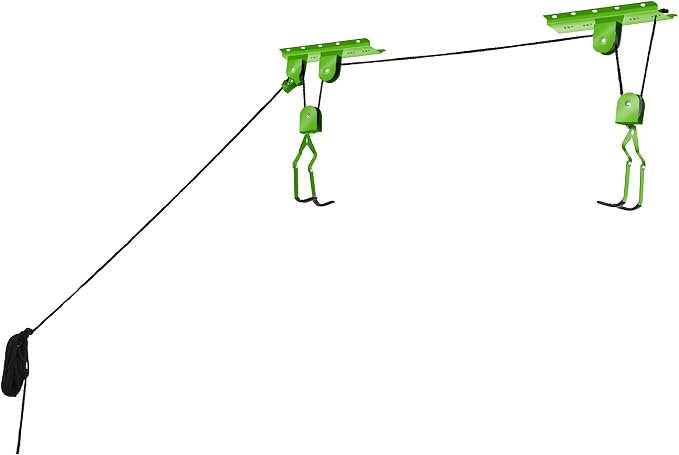 Bike Lane Products Bicycle Hoist 2-Pack Quality Garage Storage Bike Lift - Image 6