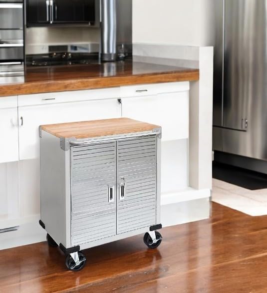 Heavy Duty Rolling Storage Cabinet - Image 2