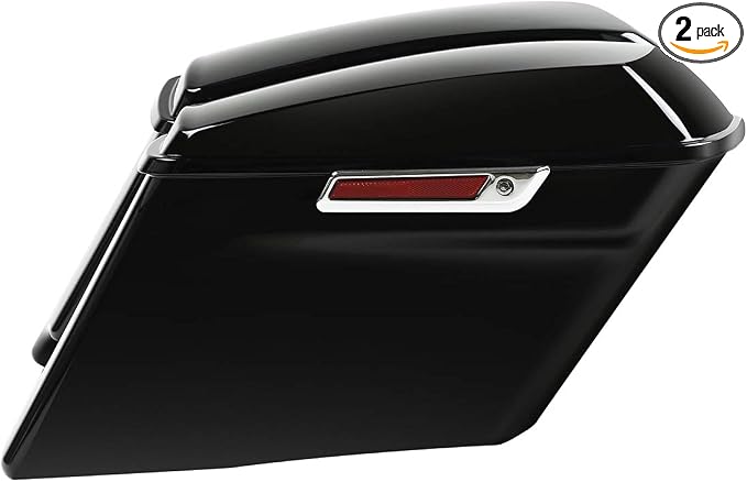 XFMT Motorcycle 4" Extended Stretched Hard Saddlebags Saddle Bags by XFMT