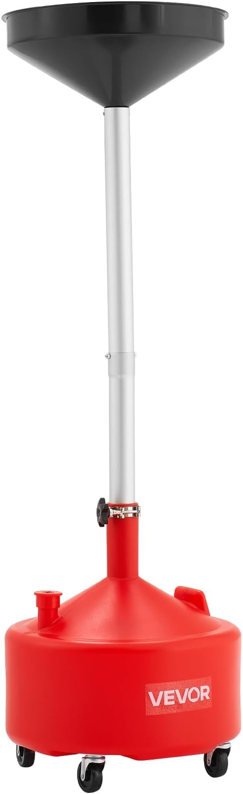 VEVOR 8 Gallon Waste Oil Drain Tank, Industrial Fluid Drain Tank - Image 9