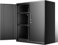 DNA MOTORING Metal Storage Cabinet, Metal Cabinet Heavy Duty Utility Cabinet by DNAMOTORING