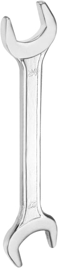 HARFINGTON Double Open End Wrench 24mm x 27mm Metric 15 Degree Offset Angle by HARFINGTON
