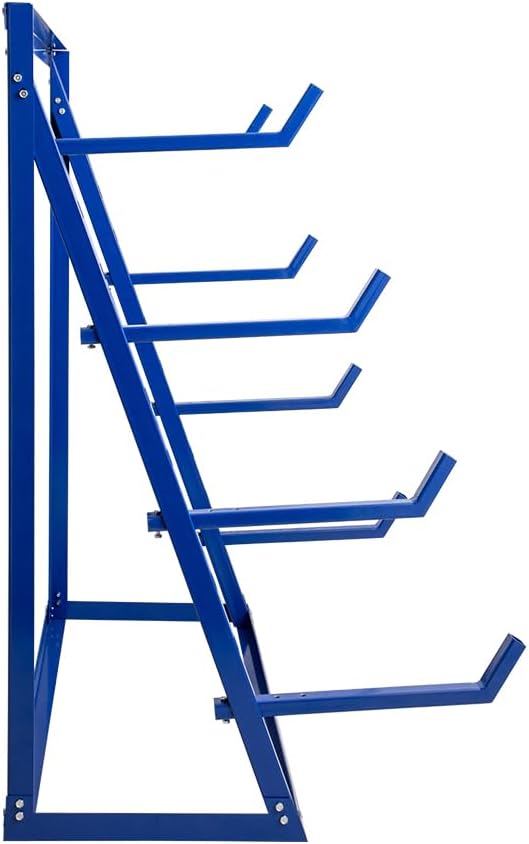 Yeeoy 4 Tier Steel Horizontal Lumber Storage Rack, Heavy Duty Pipe Organizer - Image 9