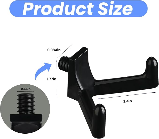 5pcs Tool Hooks for Suncast Shed, Double Head Storage Hanger - Image 2