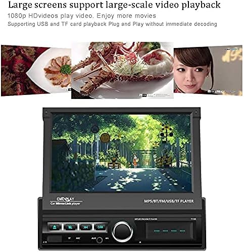 Hikity Single Din Touchscreen Car Stereo 7 Inch Touch Screen Car Radio - Image 7