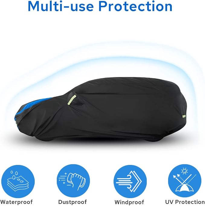 Avecrew SUV Car Cover Waterproof All Weather - Image 6
