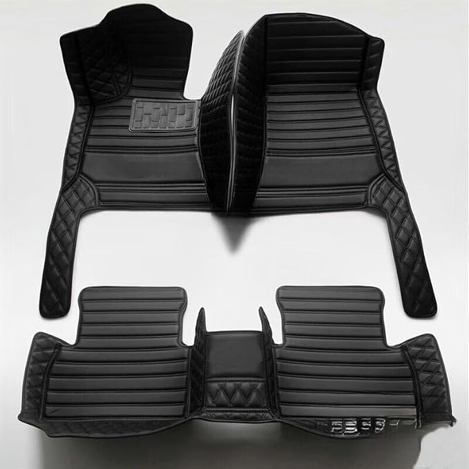 Custom Artificial Leather Waterproof All-Weather Car Floor Mats Fit by SLFCWA