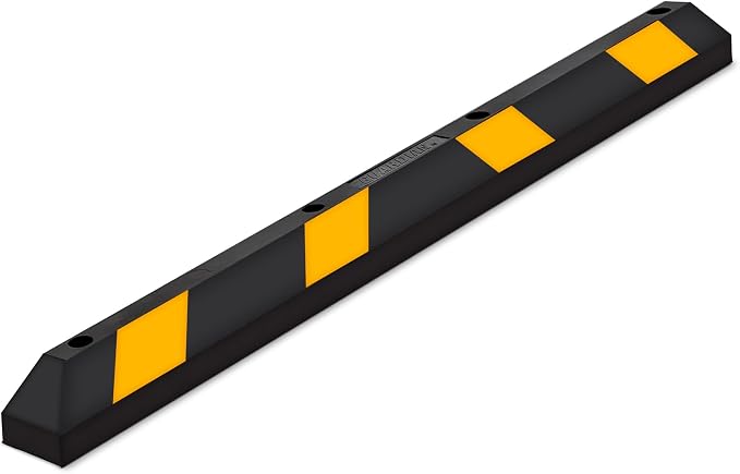 Guardian Parking Stop, 6 Foot Long Rubber Curb by Guardian