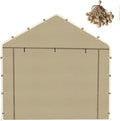 10x20 Carport Replacement Sidewall, Front Panel Canopy Entrance Panel by Vanteriam
