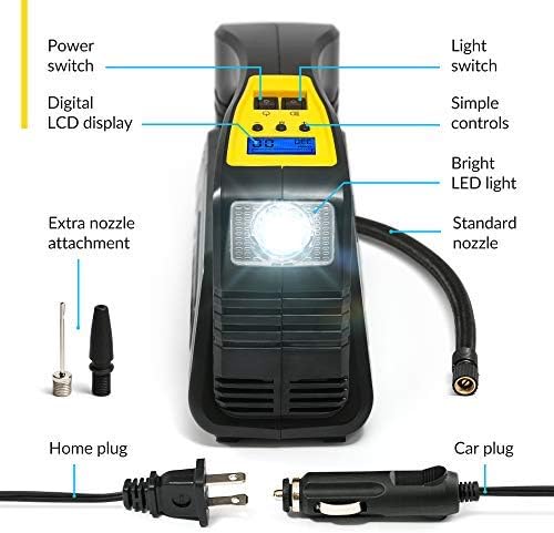 Kensun AC/DC Digital Tire Inflator - Image 3
